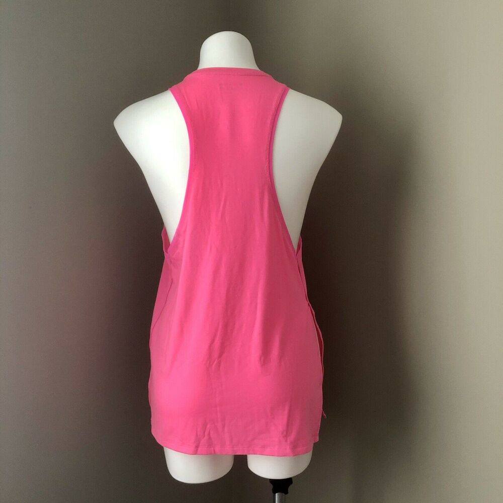 Athleta Sleeveless Top Small Oversized Lightweight Pink Tank - Picture 4 of 10